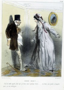 Crrré chien! - in “Madeleines” di Cham, v.1870-1880 da Amédée de Noé