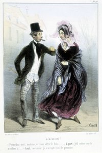 Generosità - in “Madeleines” di Cham, v.1870-1880 da Amédée de Noé