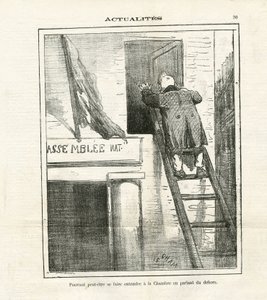 Illustrazione di Cham (1819-1879) in Le Charivari da Amédée de Noé