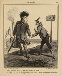 Cham - Grazie, signor Dumas, per avermi restituito la Sicilia da Amédée de Noé