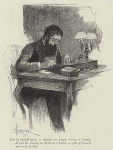 Amore cieco, di Wilkie Collins da Amedee Forestier
