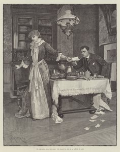 Amore cieco, di Wilkie Collins da Amedee Forestier
