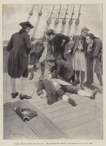 Illustrazione per La fortuna di Susan Bell, di Sir Walter Besant da Amedee Forestier
