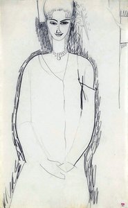 Anna Akhmatova, 1911 da Amedeo Modigliani