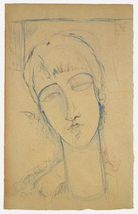 Anna Achmatova Ritratto di Donna Rossa, 1915 da Amedeo Modigliani