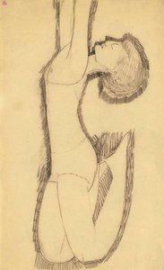 Anna Akhmatova come acrobata, 1911 da Amedeo Modigliani