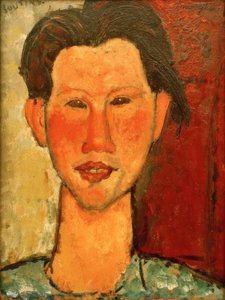 Ritratto di Chaim Soutine da Amedeo Modigliani
