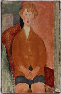 Ragazzo in pantaloncini corti