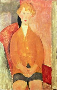 Ragazzo in pantaloncini, c.1918