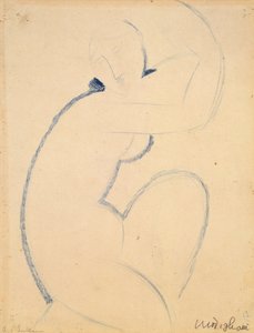 Cariatide da Amedeo Modigliani