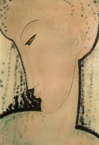 Testa femminile da Amedeo Modigliani