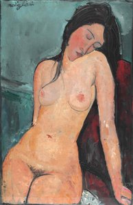 Nudo femminile, c. 1916
