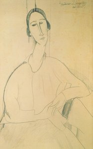 Hanka Zborowska, c.1917 da Amedeo Modigliani
