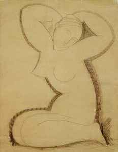 Cariatide da Amedeo Modigliani