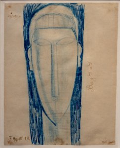 Testa da Amedeo Modigliani