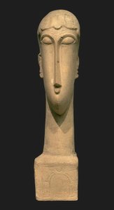 Testa di una donna da Amedeo Modigliani