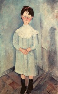 La bambina in blu da Amedeo Modigliani