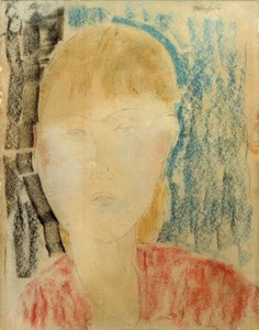 Il corpetto rosa da Amedeo Modigliani