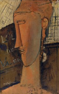 Lola de Valence, 1915 da Amedeo Modigliani