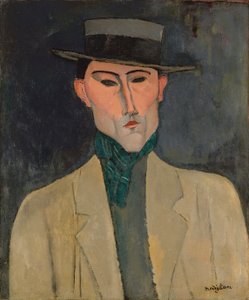 Uomo con cappello da Amedeo Modigliani