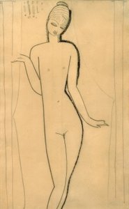 Ragazza nuda – Cariatide da Amedeo Modigliani