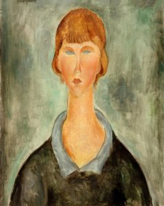 Ritratto di una giovane donna da Amedeo Modigliani
