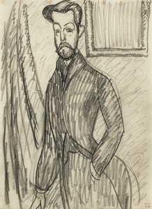 Ritratto del Dr Paul Alexandre (1881-1968) da Amedeo Modigliani