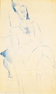 Ritratto di Jean Cocteau da Amedeo Modigliani
