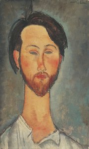 Ritratto di Léopold Zborowski 1889-1932, 1918 da Amedeo Modigliani
