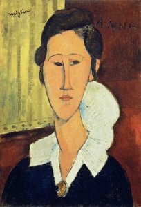 Ritratto di Madame Hanka Zborowska, 1917 da Amedeo Modigliani