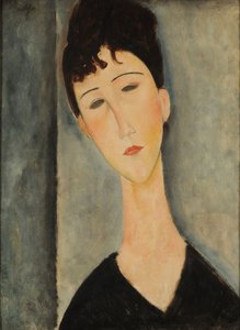 Ritratto di una giovane donna da Amedeo Modigliani