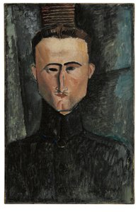 Ritratto del pittore Rouveyre da Amedeo Modigliani