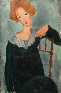 Donna dai capelli rossi