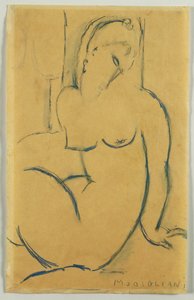 Donna seduta, 1914 da Amedeo Modigliani