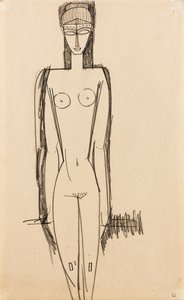 Nudo in piedi; Nu debout, c.1910-1911