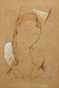 Giovane donna, c. 1917-1918 da Amedeo Modigliani