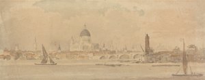 San Paolo e il ponte di Blackfriars da Amelia Long