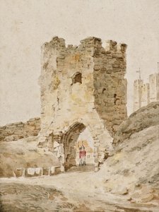 Due soldati in servizio al Castello di Dover, c.1805 da Amelia Long