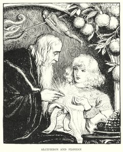 Alciphron e Florian da Amelia M. (attr.to) Bowerley or Bauerle