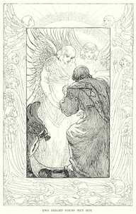 Due forme luminose lo incontrarono da Amelia M. (attr.to) Bowerley or Bauerle