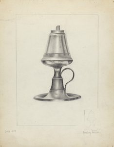 Lampada a camphene da Amelia Tuccio