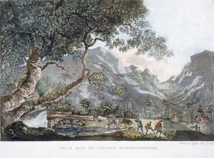 Forno per mattoni a Clydach, Monmouthshire, 1795 da Amelia de Suffren