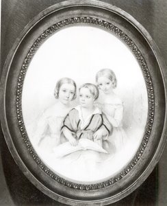 Blandine (n.1835), Cosima (n.1837) e Daniel (n.1839), figli di Marie d