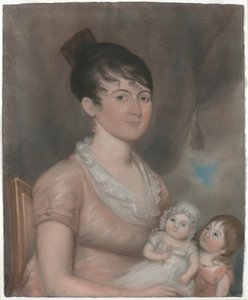 Anna Margaret Blake e i Suoi Due Bambini