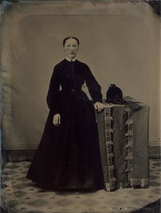 Ritratto di una vedova della guerra civile