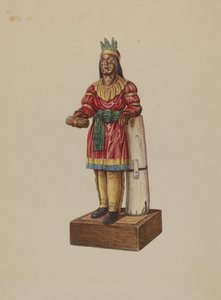 Indiano del negozio di sigari