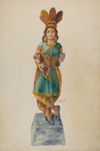 Indiano del Negozio di Sigari