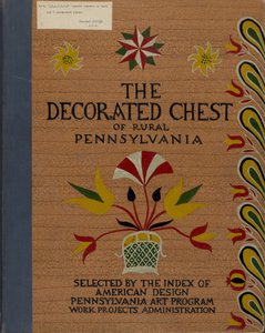 Copertina per il portfolio proposto "Cassapanche decorate della Pennsylvania rurale" da American 20th Century