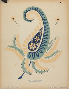 Gonna californiana antica dal portfolio "Decorative Art of Spanish California"