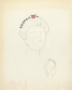 Ornamento per capelli da American 20th Century